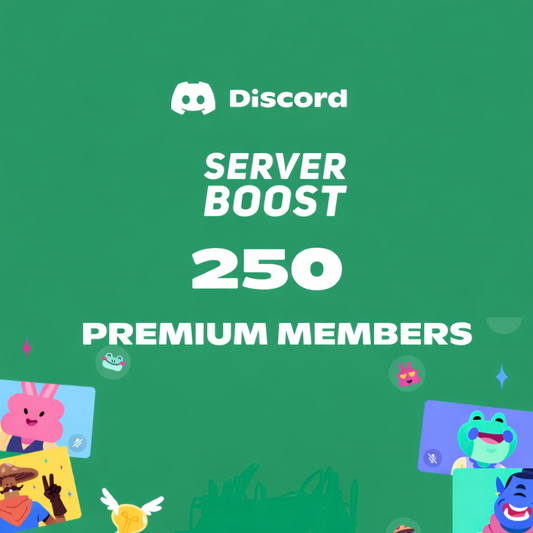 +250 Online Premium Server Members 🟩 INSTANT DELIVERY!